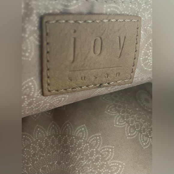 Joy Susan Backpack 
Like NEW !!!
Top 12” W11”D7”Drop 22”
Zip&Slip pockets 
EUC - Picture 7 of 8